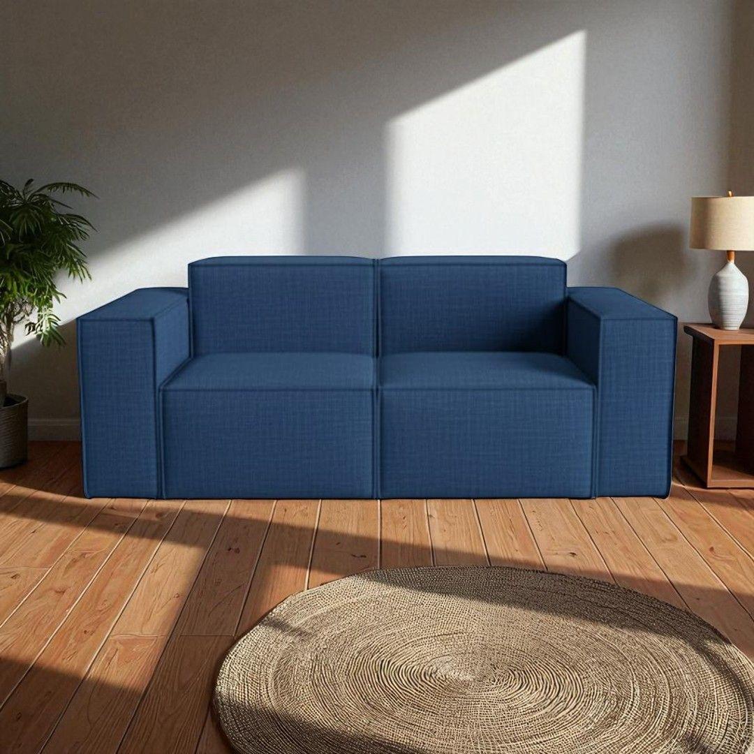 SOFA AURA DOS CUERPOS LINO AZUL-3