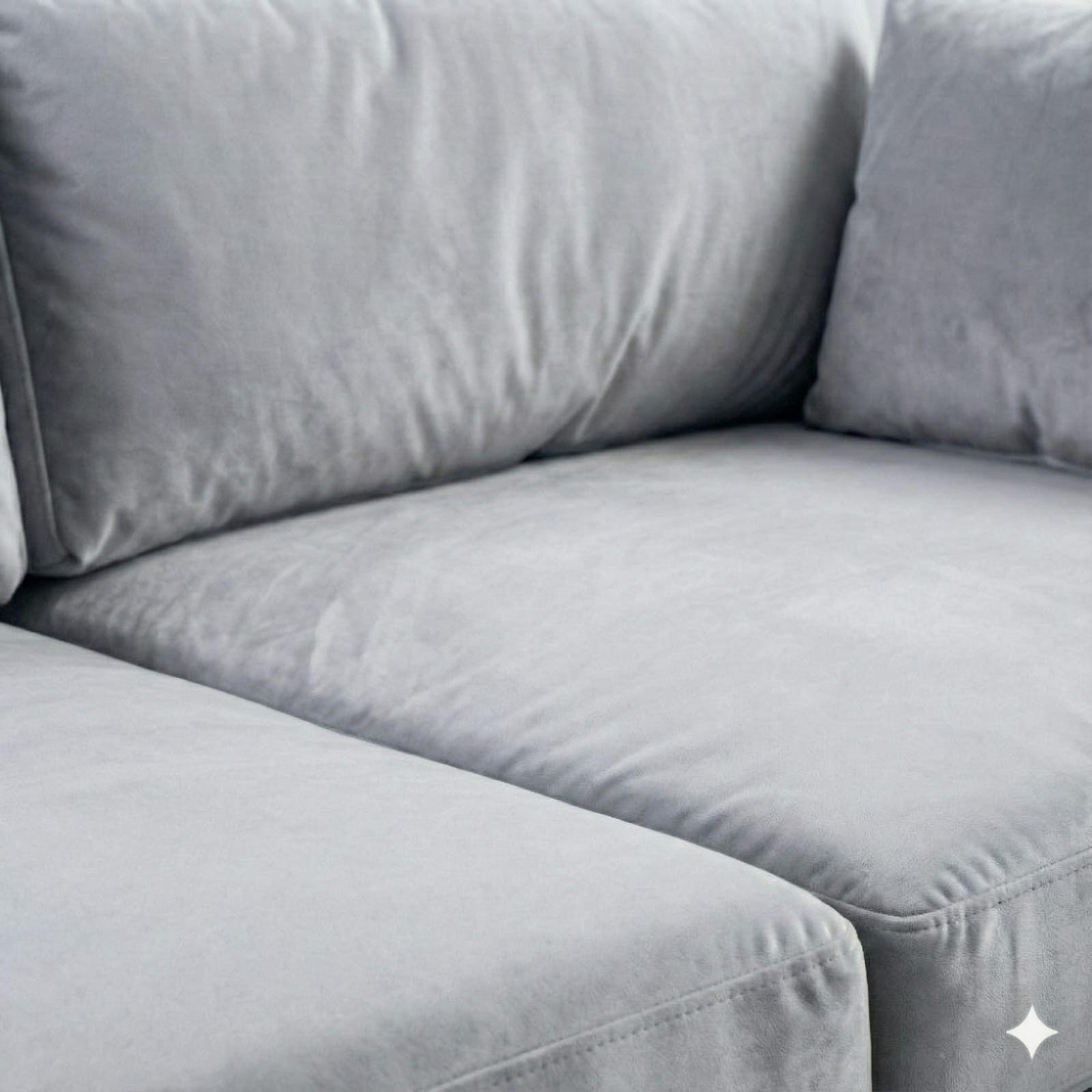 SOFA STEFANNY EN FELPA GRIS CLARO-3