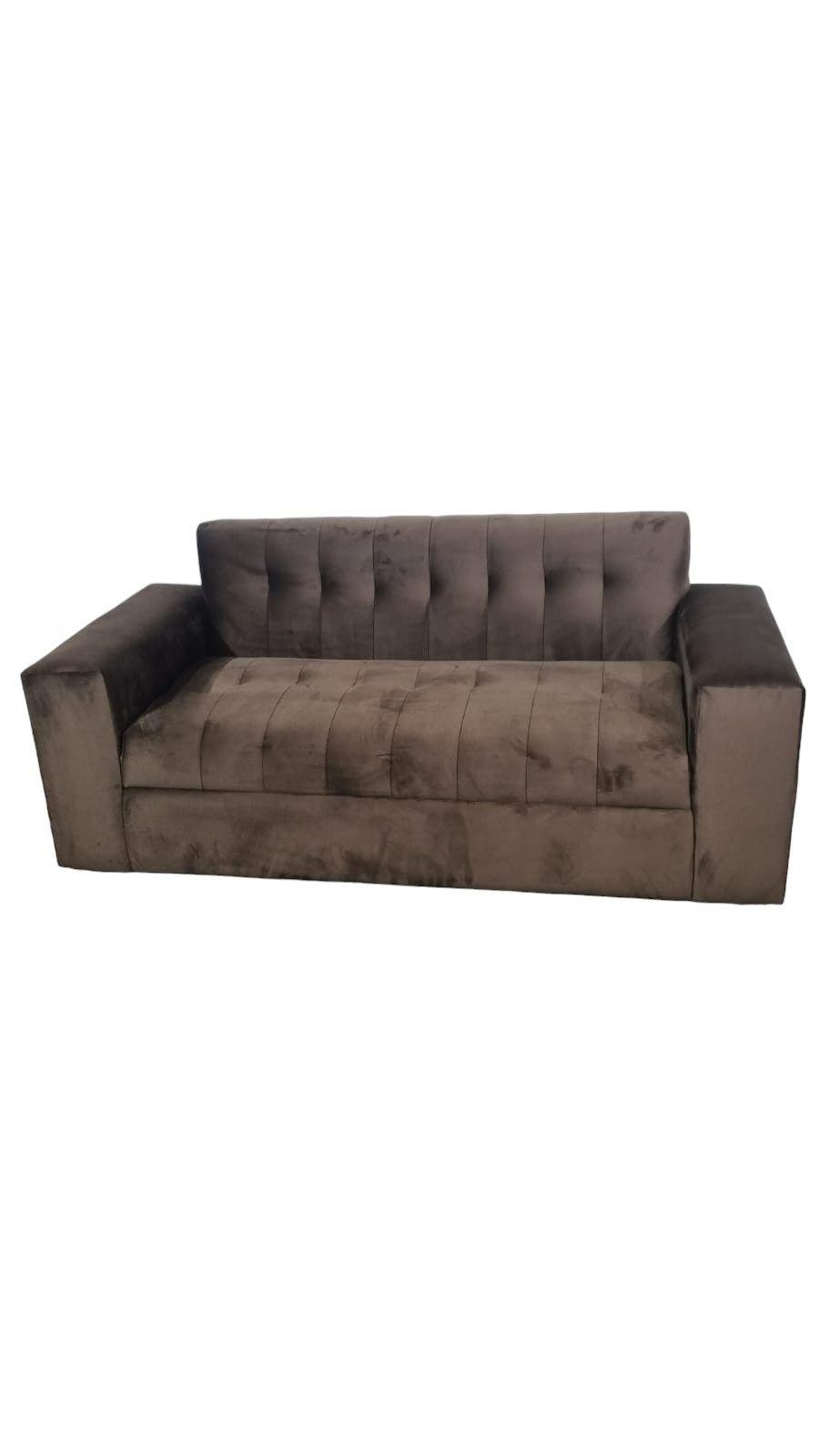 SOFA TRES CUERPOS FELPA CHOCOLATE-2