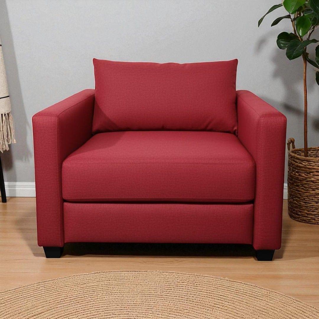 SOFA CAMA MULTIFUNCIONAL UN CUERPO LINO ROJO-4