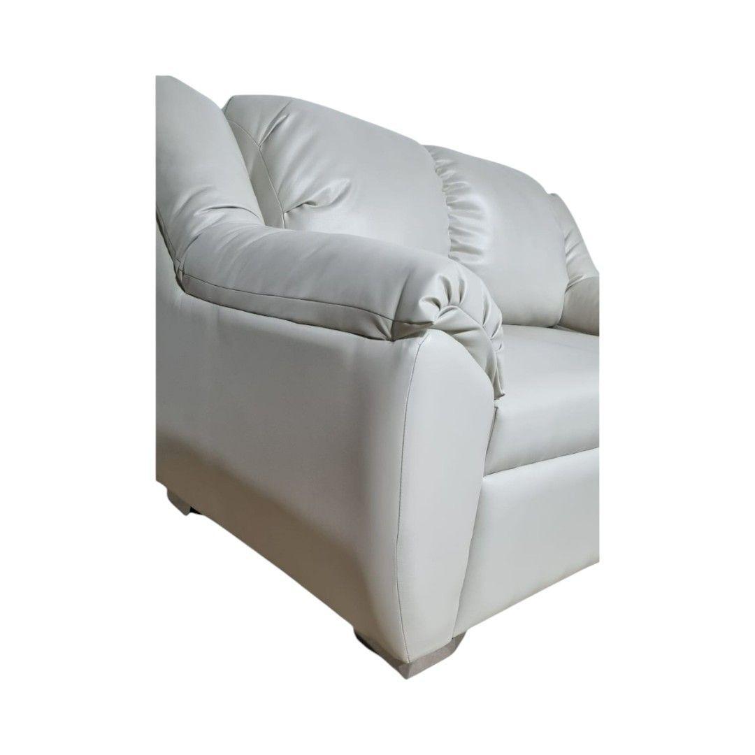 SOFA BRASIL DOS CUERPOS ECOCUERO BEIGE PM-1