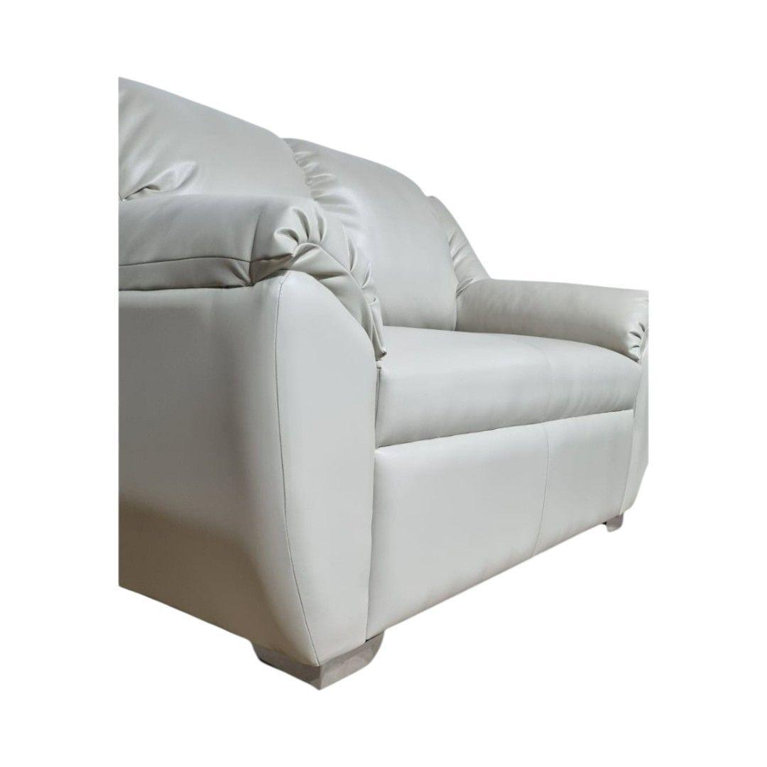 SOFA BRASIL DOS CUERPOS ECOCUERO BEIGE PM-3