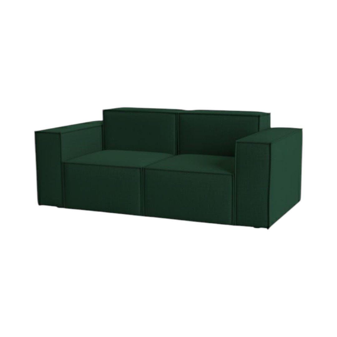 SOFA AURA DOS CUERPOS LINO VERDE-2