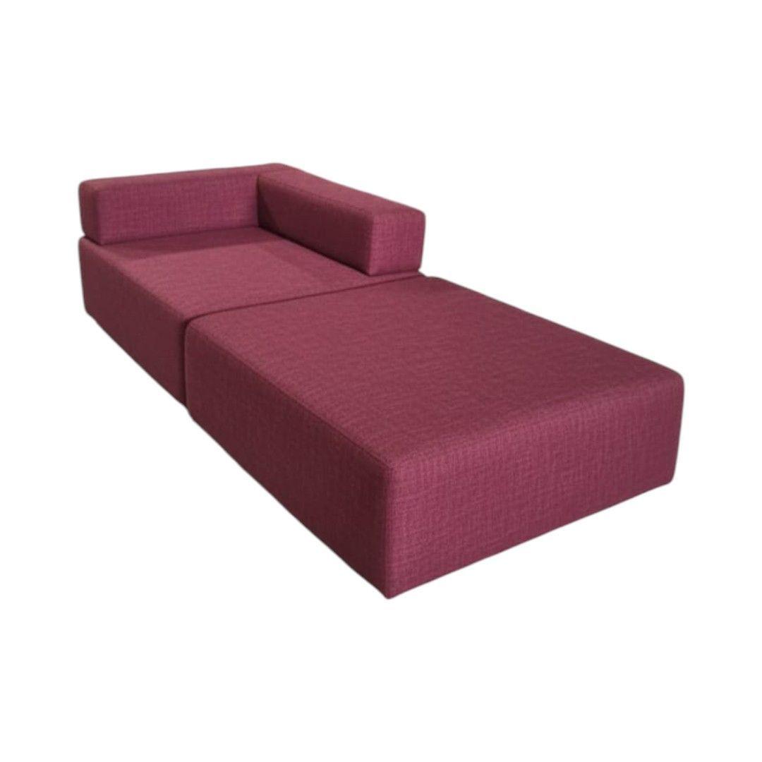 SOFA CAMA ARKOS EN LINO ROJO-2