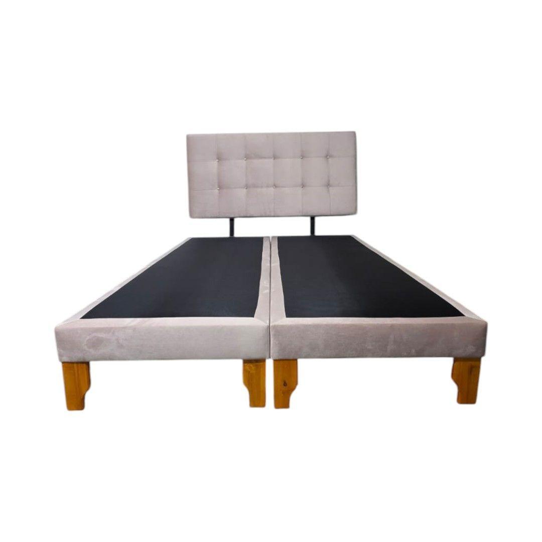 CAMA KING FELPA PALO ROSA-3