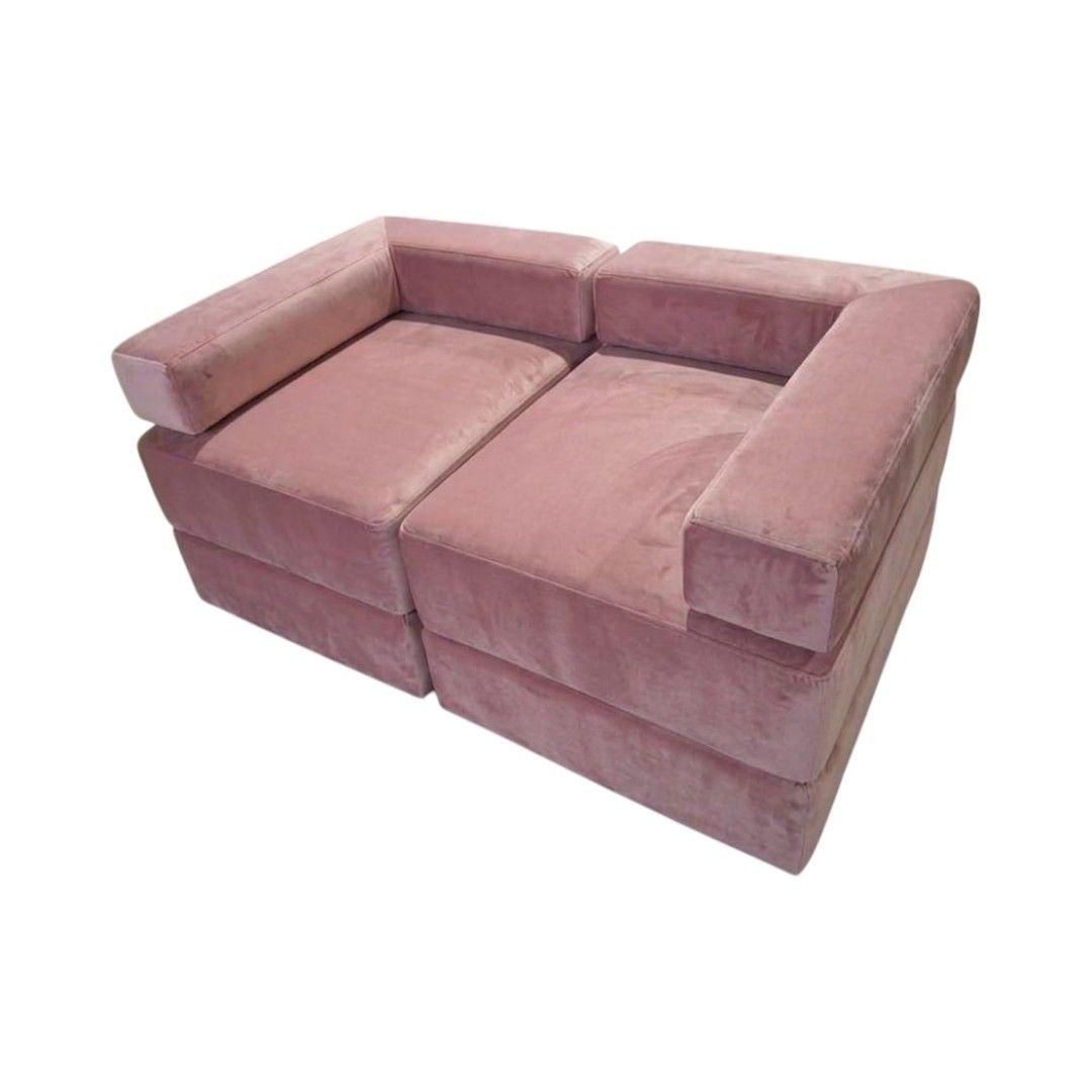 SOFA CAMA ARKOS DOS CUERPOS EN FELPA PALO ROSA-1
