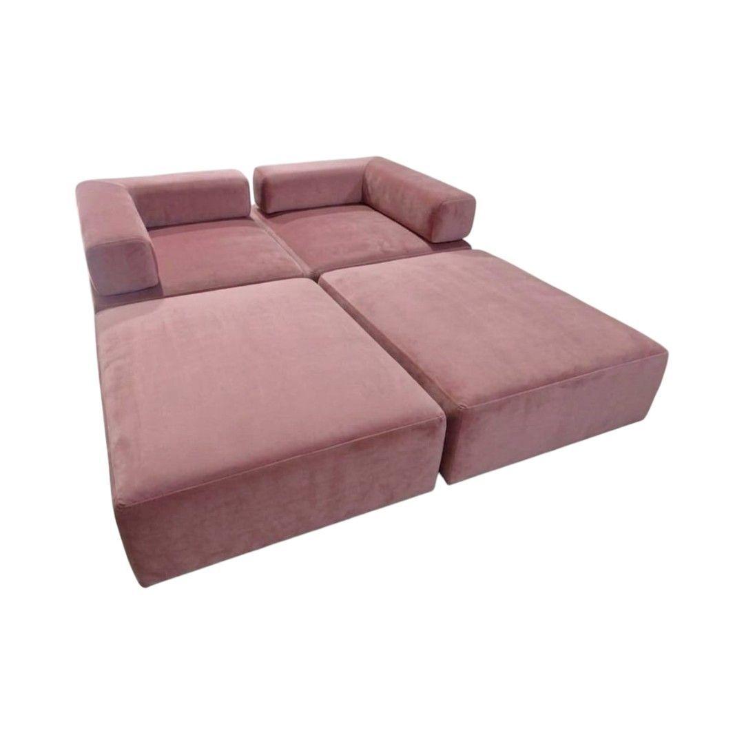 SOFA CAMA ARKOS DOS CUERPOS EN FELPA PALO ROSA-2