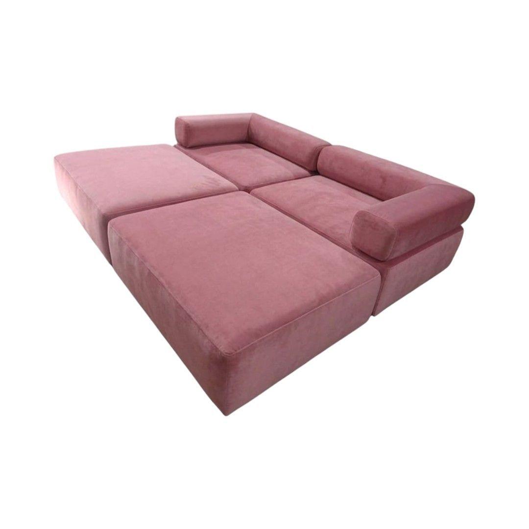 SOFA CAMA ARKOS DOS CUERPOS EN FELPA PALO ROSA-3