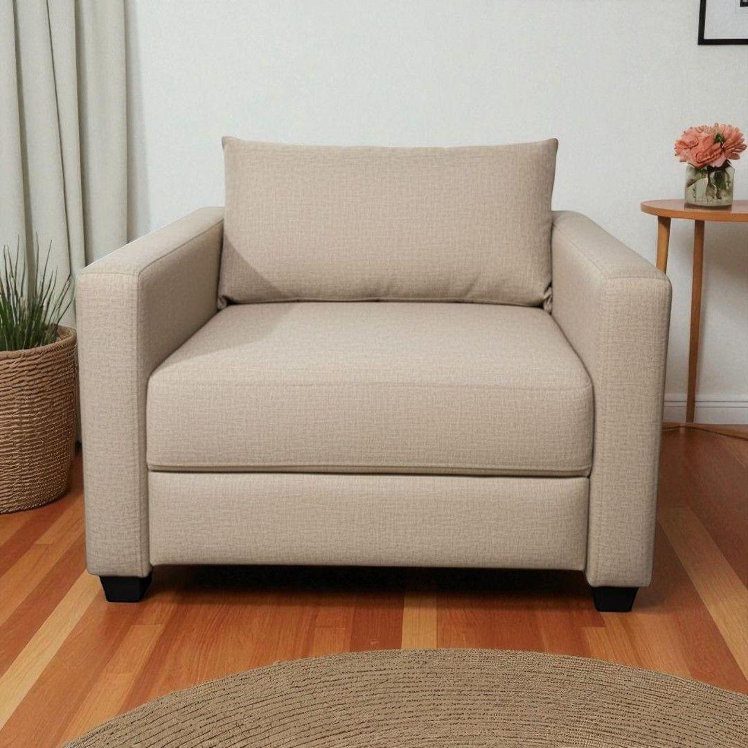 SOFA CAMA MULTIFUNCIONAL UN CUERPO LINO BEIGE-4