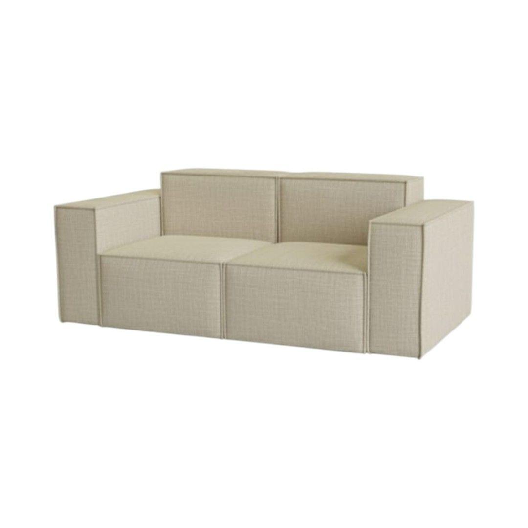 SOFA AURA DOS CUERPOS LINO BEIGE-2