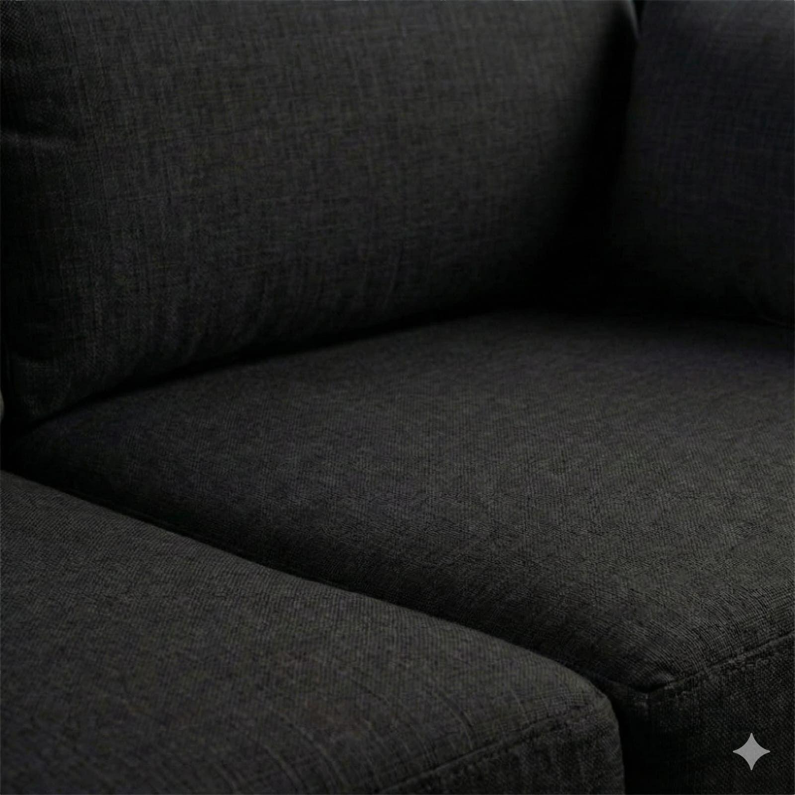 SOFA STEFANNY EN LINO NEGRO-3