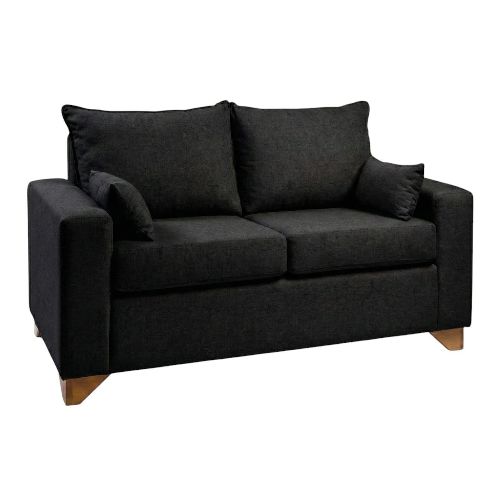 SOFA STEFANNY EN LINO NEGRO-1