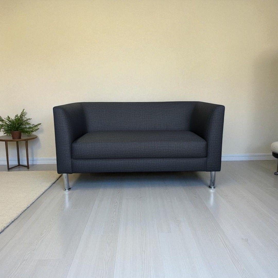 SOFA CARIBE DOS CUERPOS EN LINO NEGRO-3