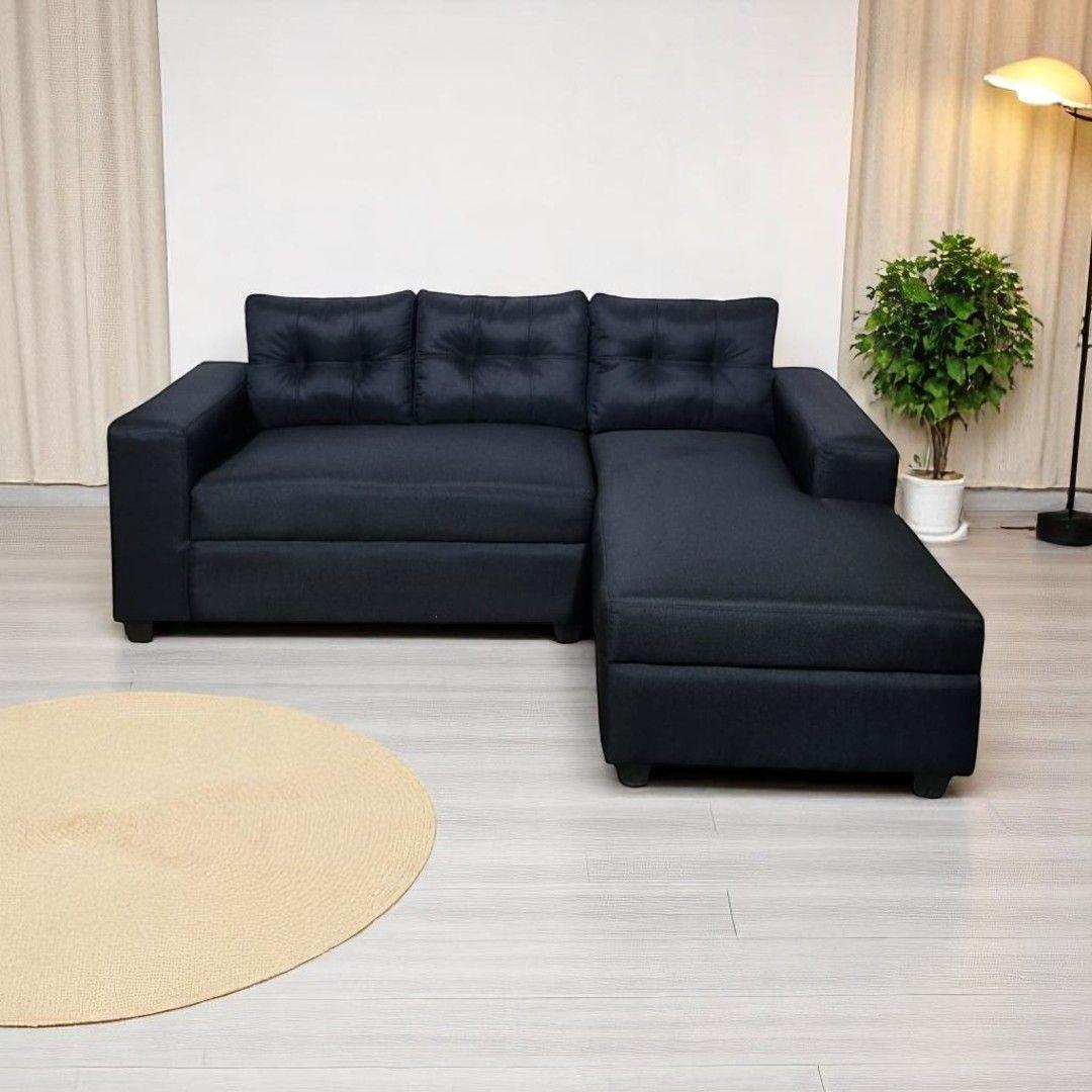 SOFA SECCIONAL KRISTINA LINO NEGRO DIVAN DERECHO-3