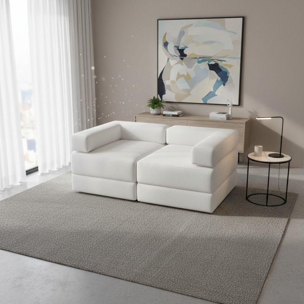 SOFA CAMA ARKOS DOS CUERPOS EN LINO CRUDO-0