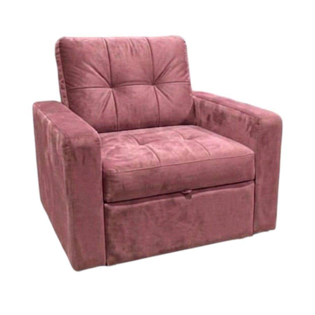 SOFA CAMA MILÁN UN CUERPO EN FELPA PALO ROSA-2