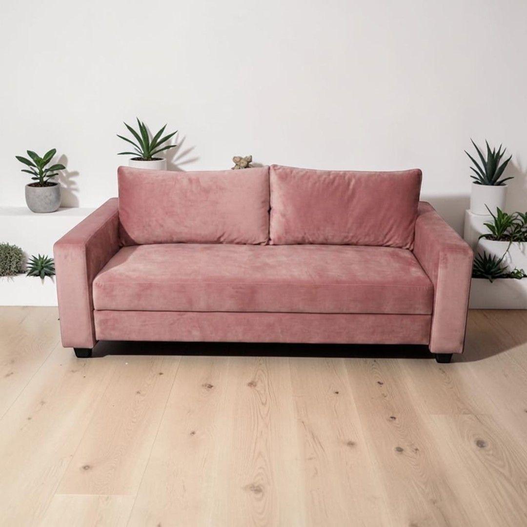 SOFA CAMA MULTIFUNCIONAL FELPA PALO ROSA-3