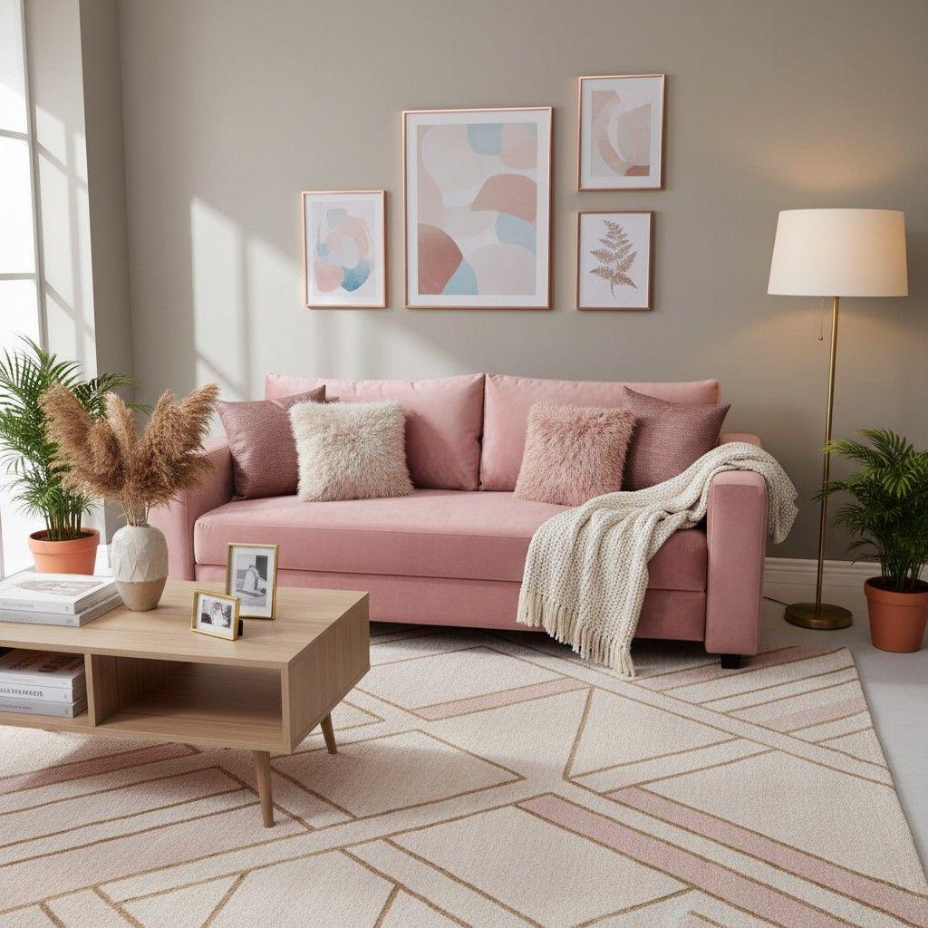 SOFA CAMA MULTIFUNCIONAL FELPA PALO ROSA-4