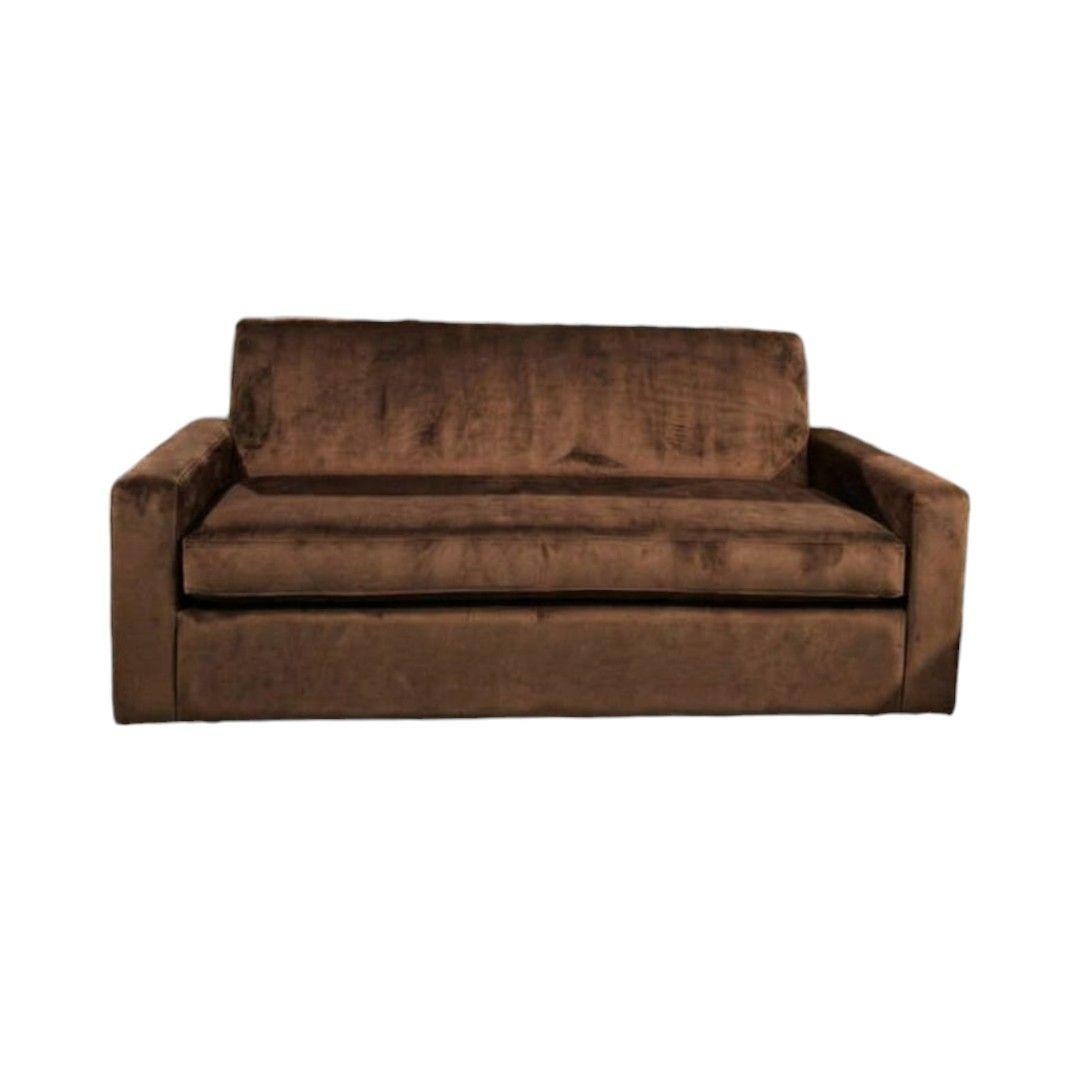 SOFA CAMA MILANO TRES POSICIONES FELPA CHOCOLATE-4