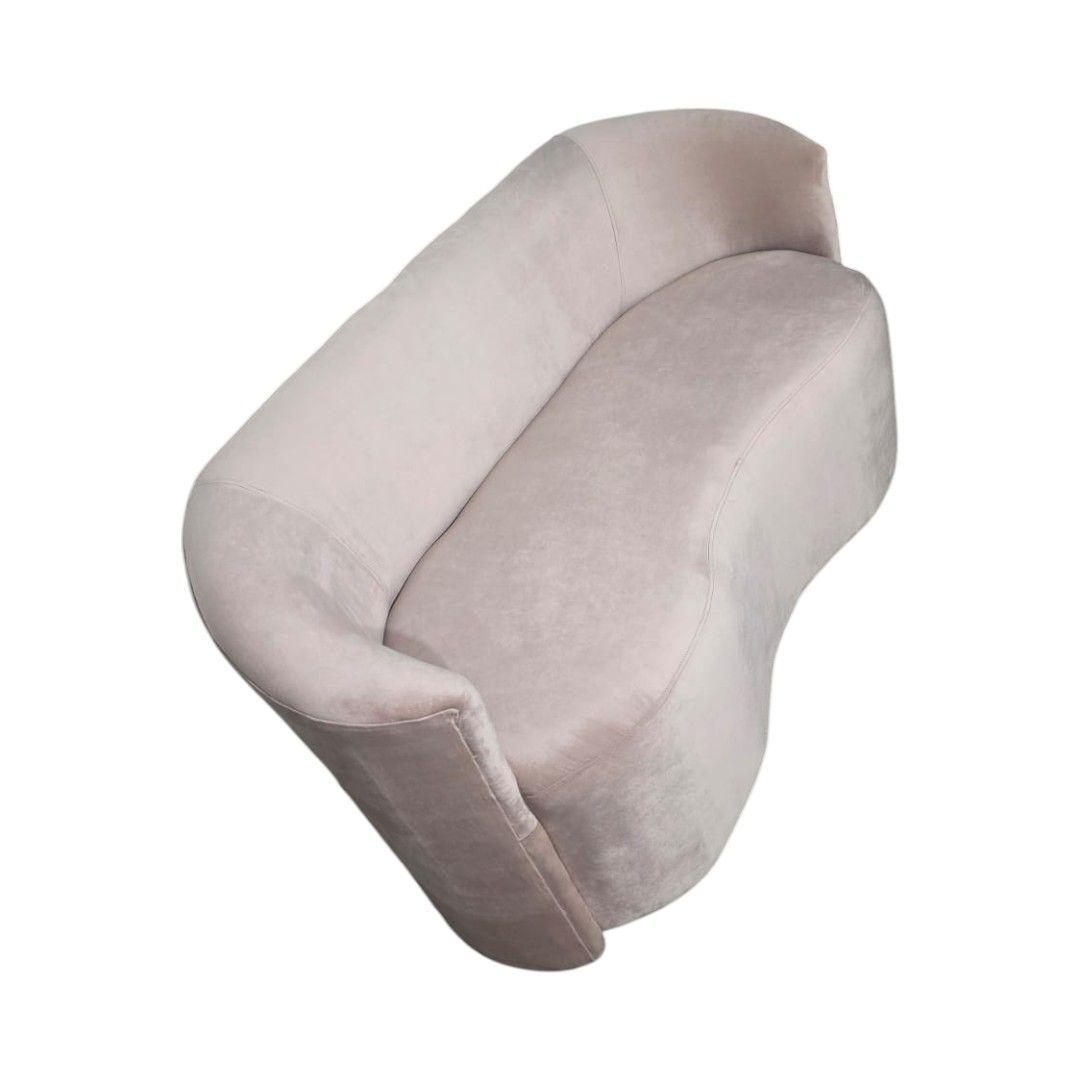 SOFA MONACO CURVO FELPA PALO ROSA-2