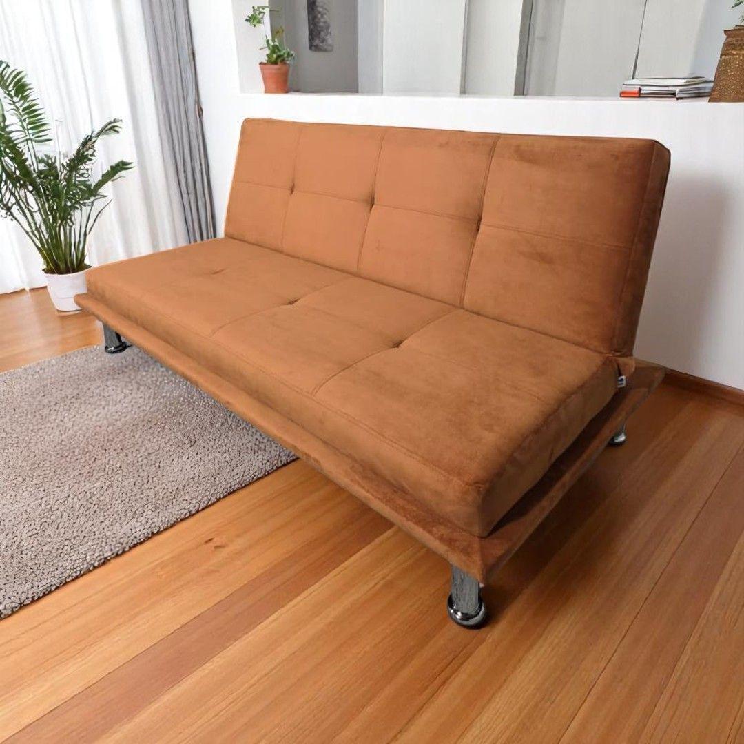 SOFA CAMA FELPA CAMEL-3