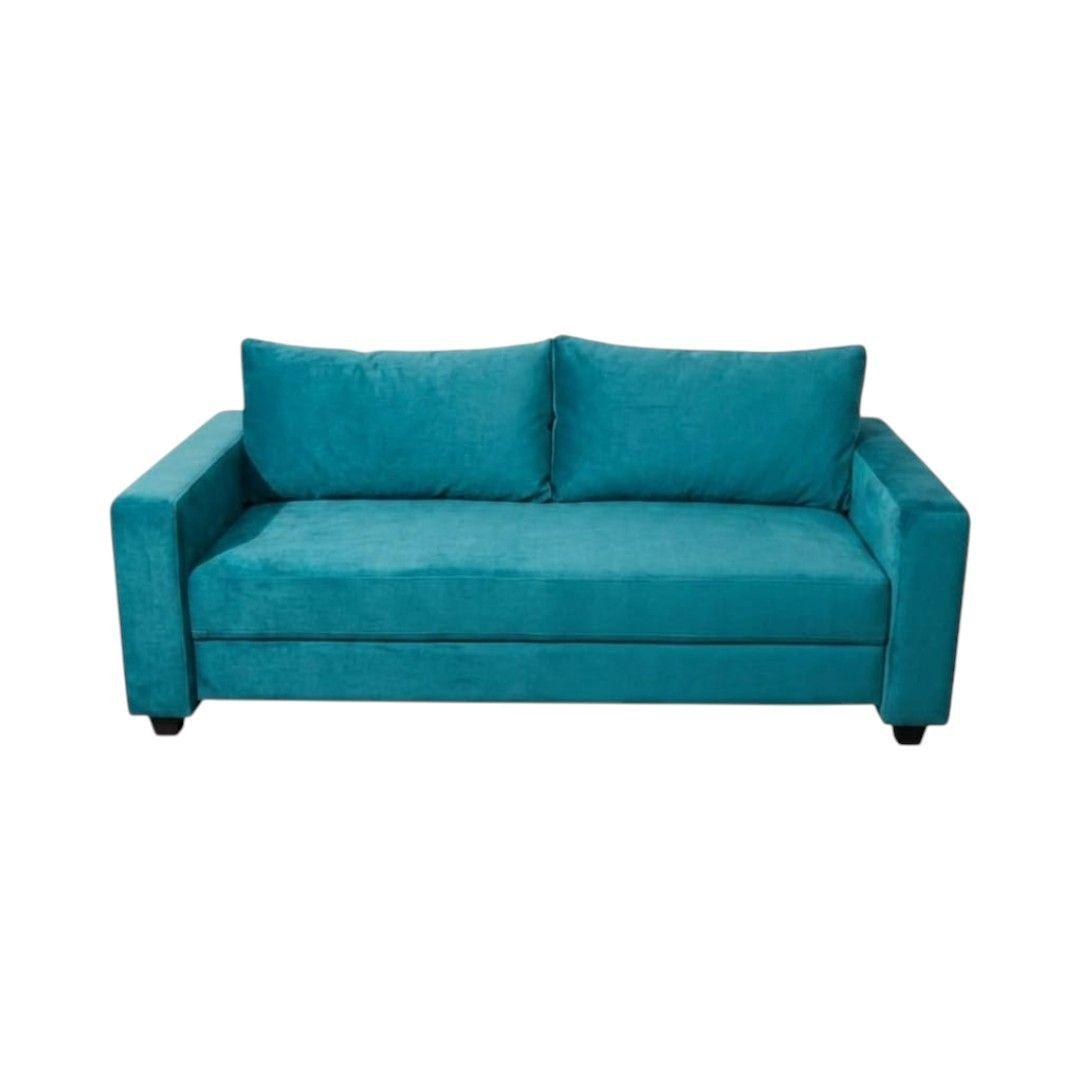 SOFA CAMA MULTIFUNCIONAL FELPA TURQUESA-0