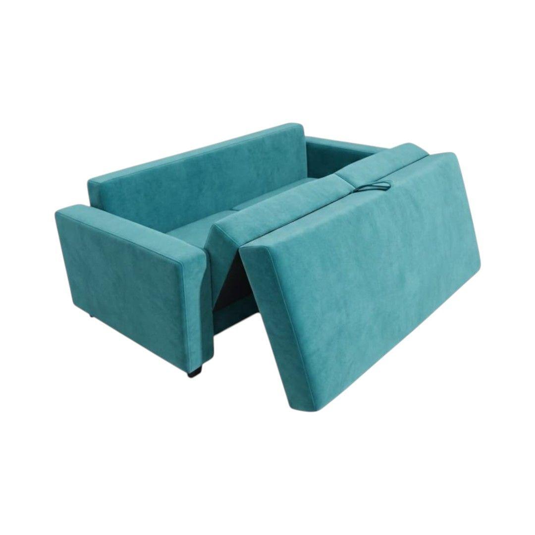 SOFA CAMA MULTIFUNCIONAL FELPA TURQUESA-1