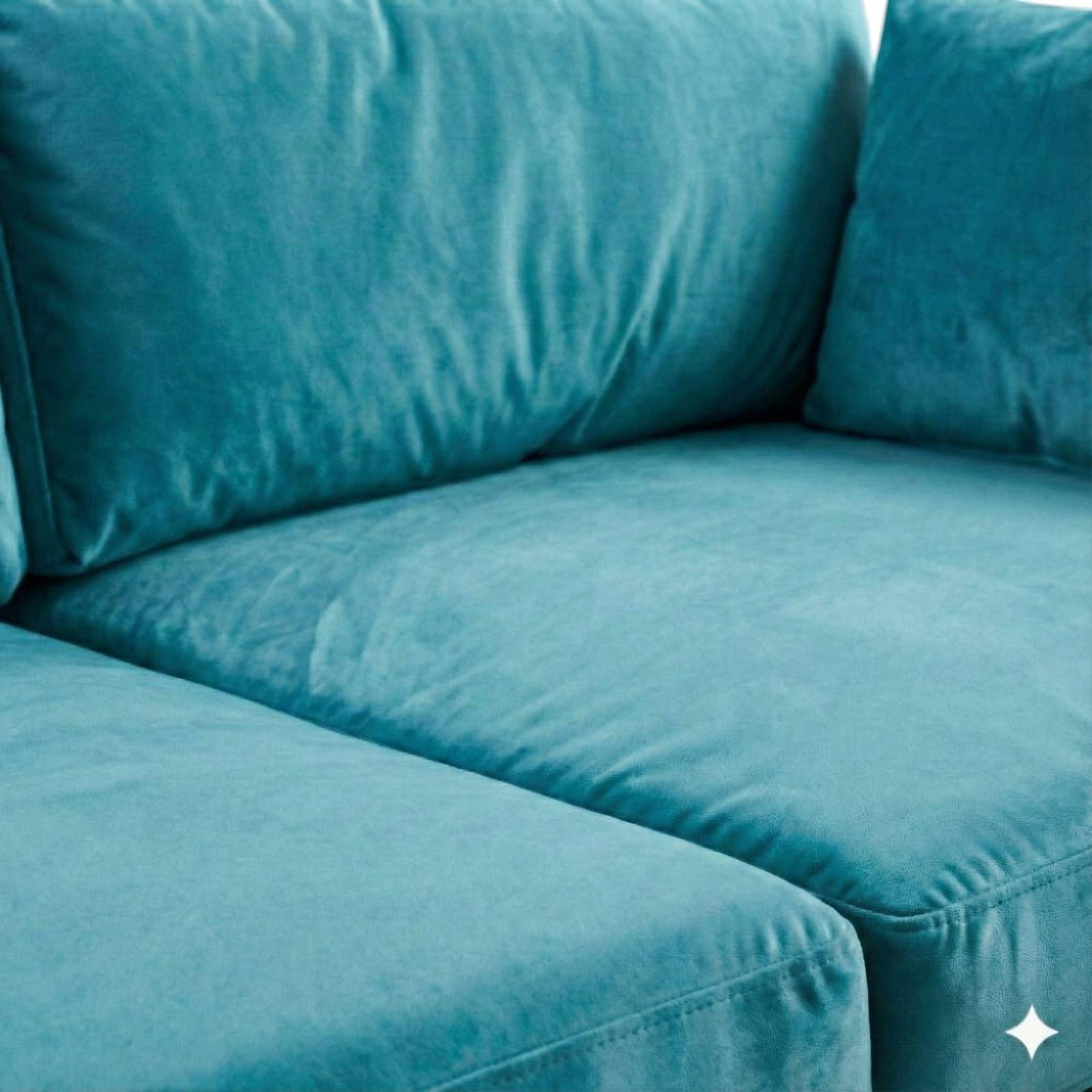 SOFA STEFANNY EN FELPA TURQUESA-3