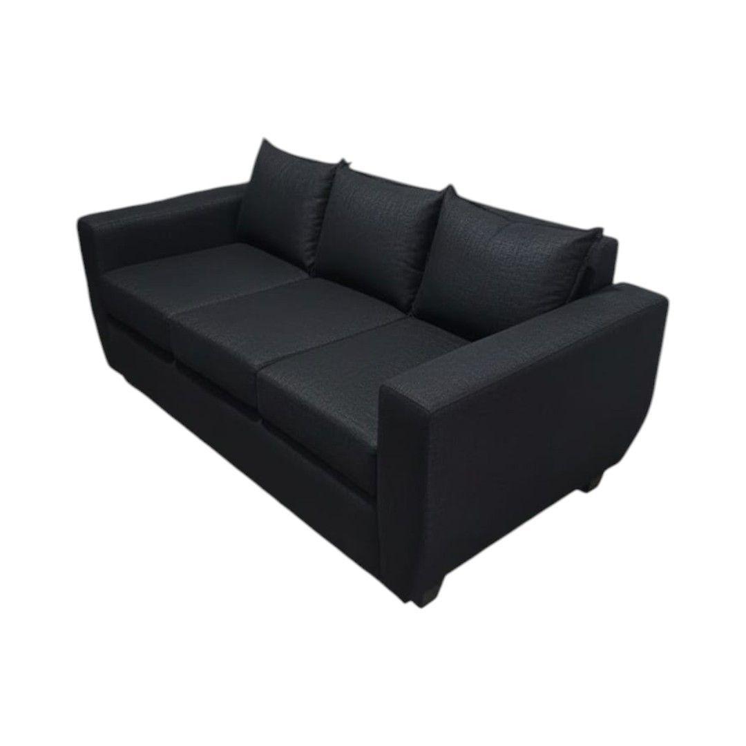 SOFA SODI TRES CUERPOS LINO NEGRO-2