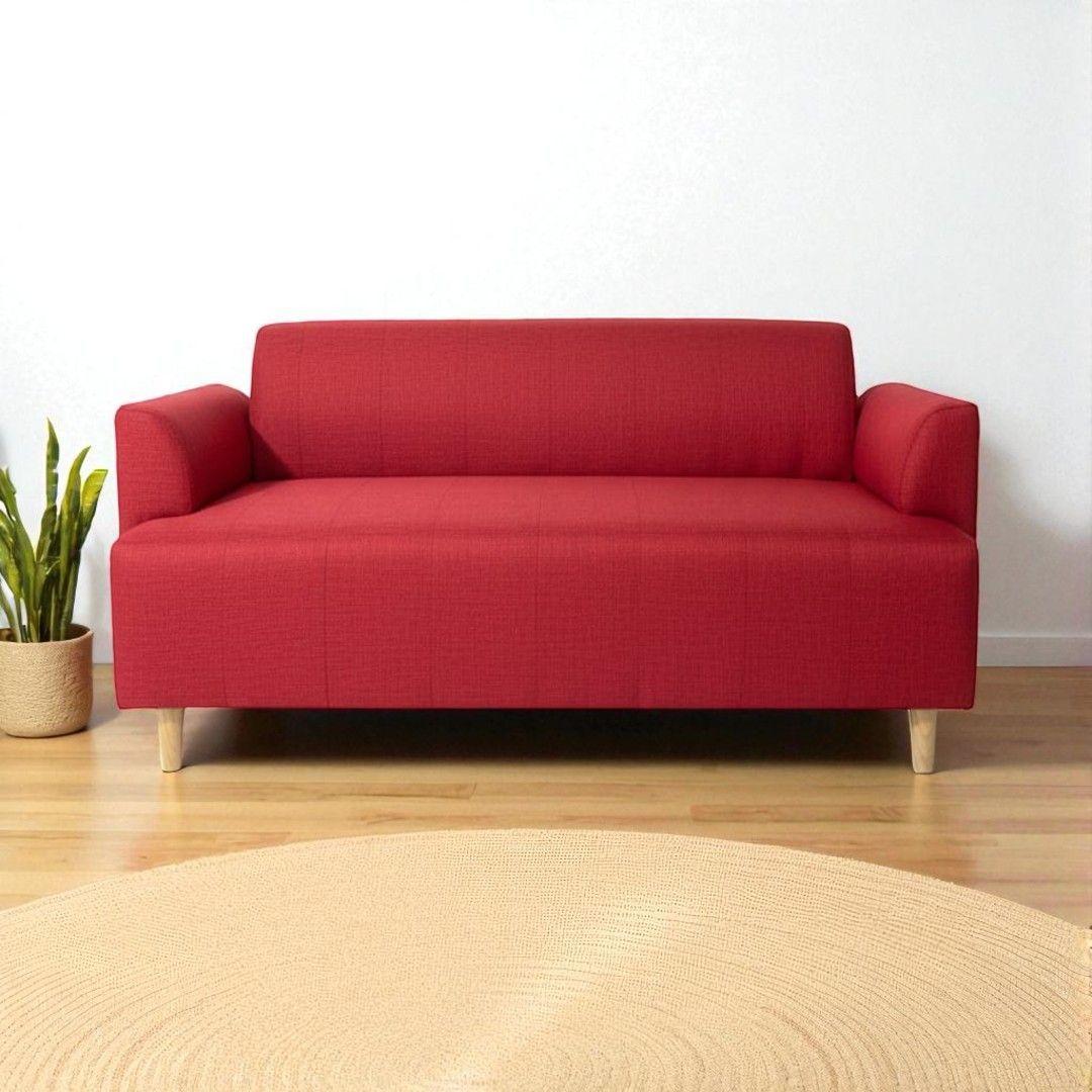 SOFA IRLANDA DOS CUERPOS LINO ROJO-3