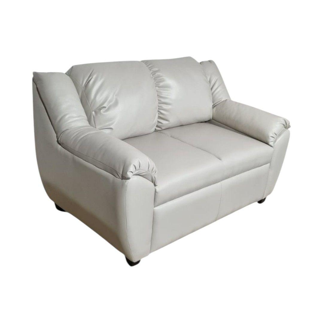 SOFA BRASIL DOS CUERPOS ECOCUERO BEIGE PP-2