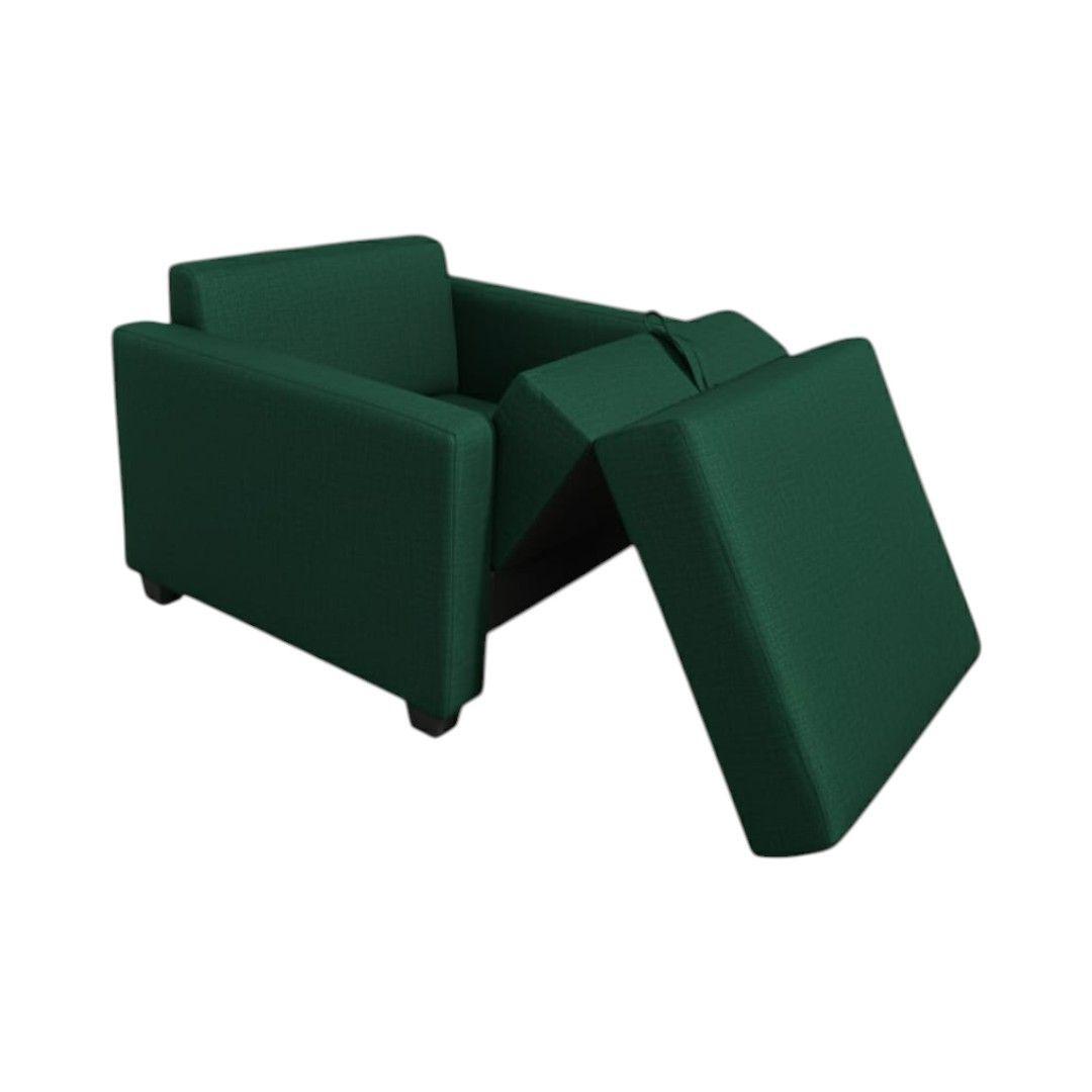 SOFA CAMA MULTIFUNCIONAL UN CUERPO LINO VERDE-2