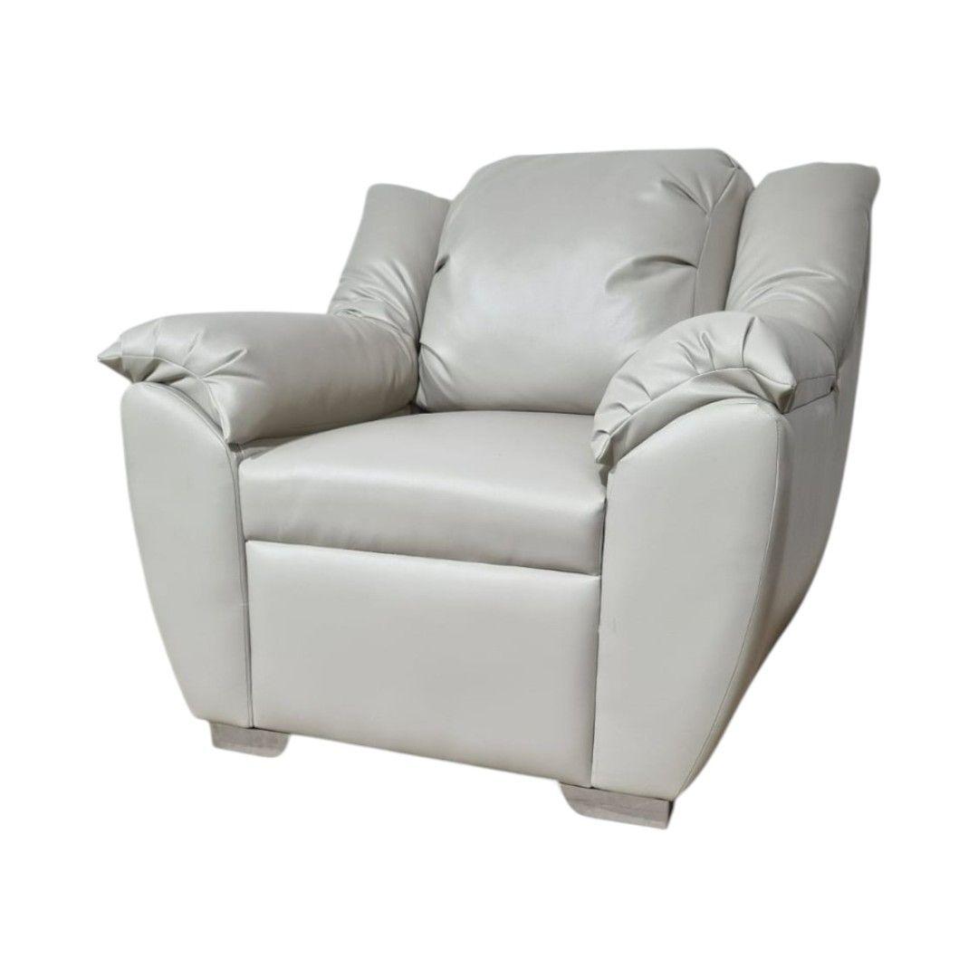 SOFA BRASIL UN CUERPO ECOCUERO BEIGE PM-0