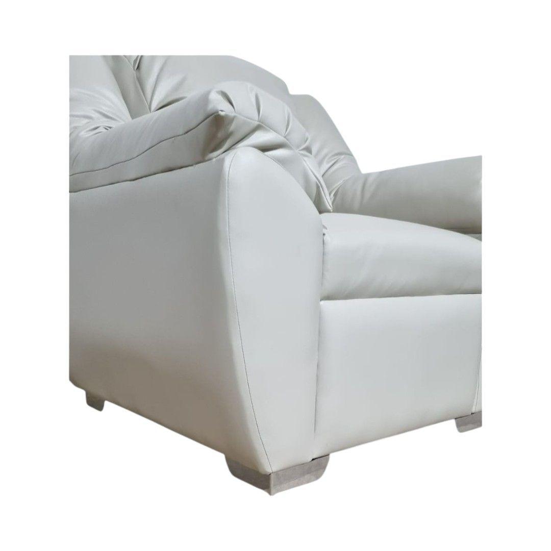 SOFA BRASIL UN CUERPO ECOCUERO BEIGE PM-1