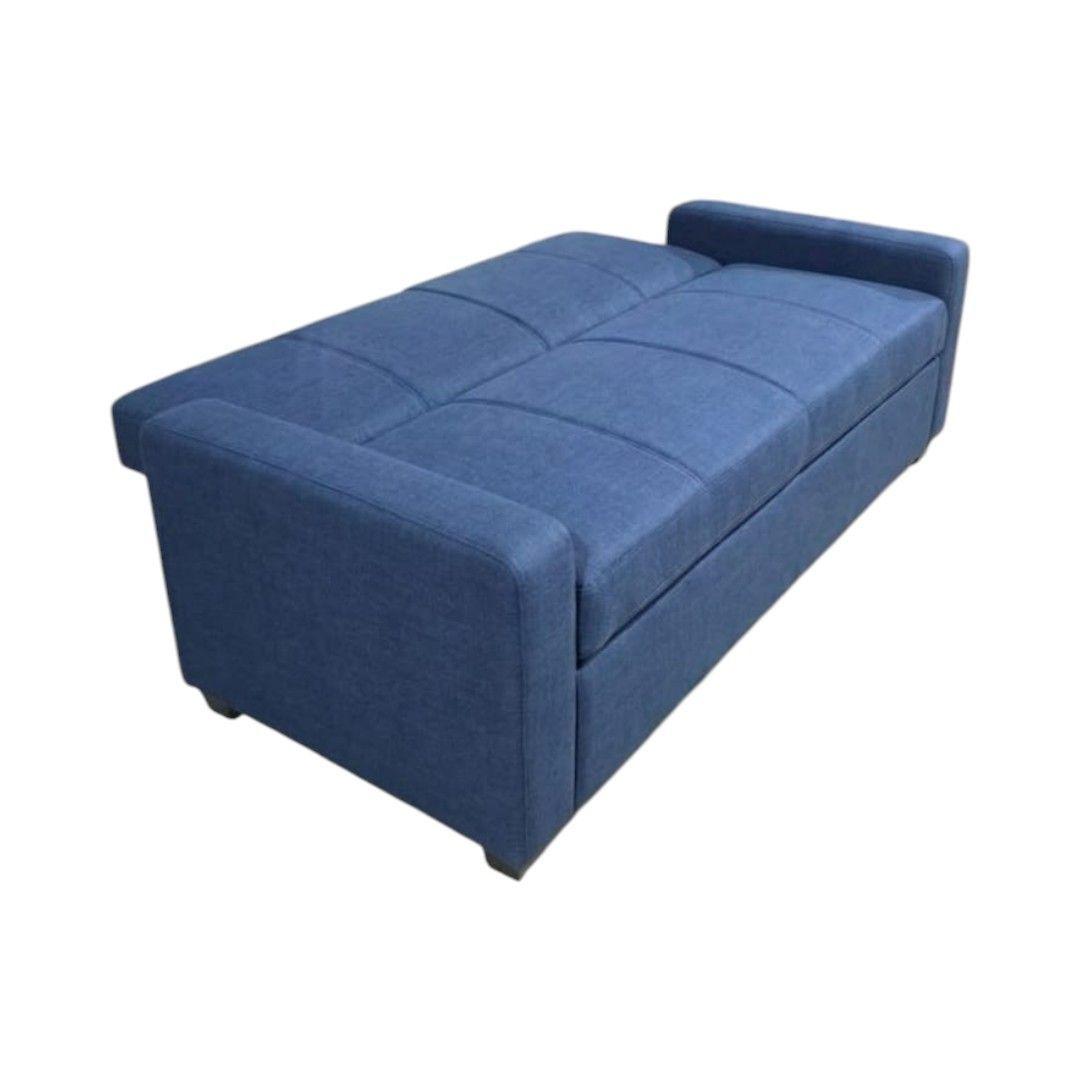 SOFA CAMA MILANO TRES POSICIONES LINO AZUL-2