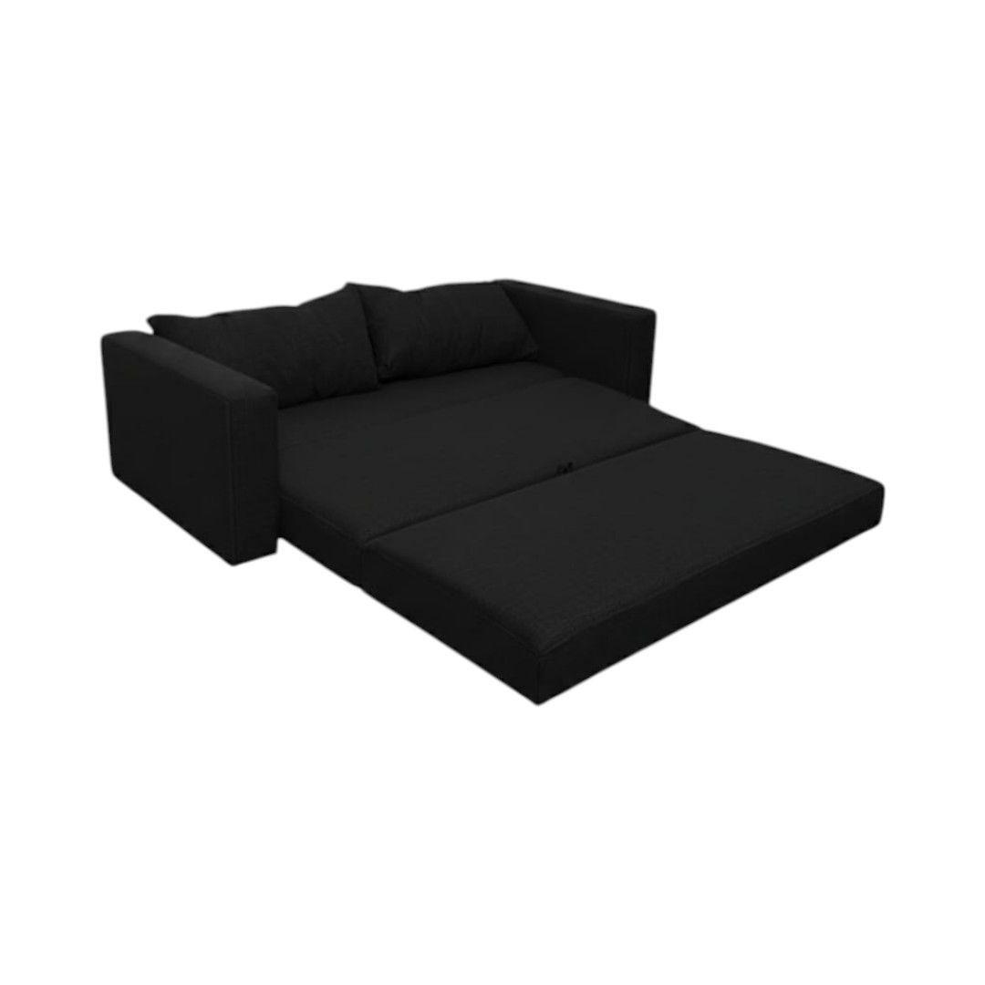 SOFA CAMA MULTIFUNCIONAL LINO NEGRO-2