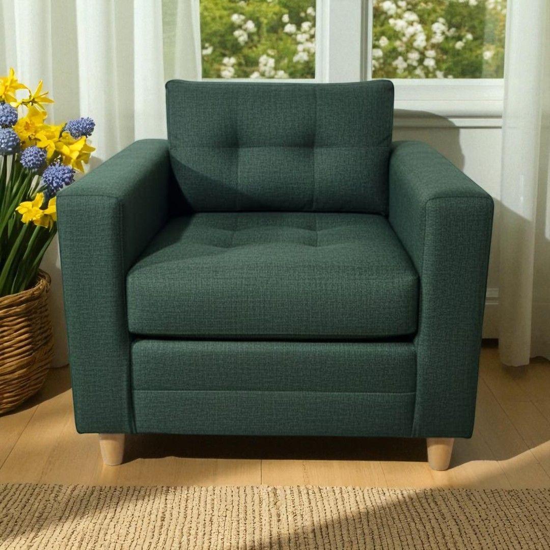 POLTRONA SUECIA LINO VERDE-3