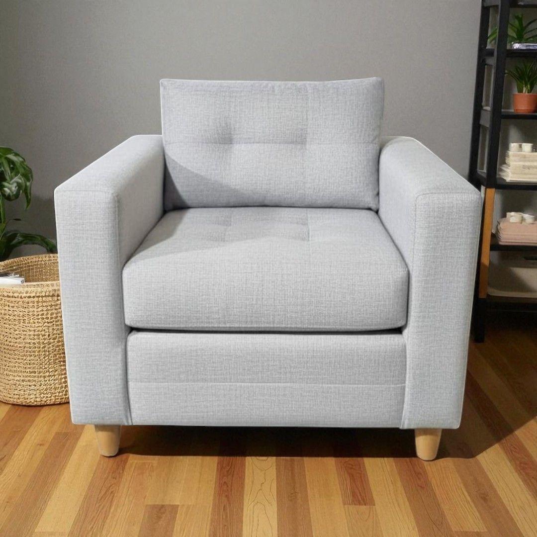 POLTRONA SUECIA LINO GRIS CLARO-3