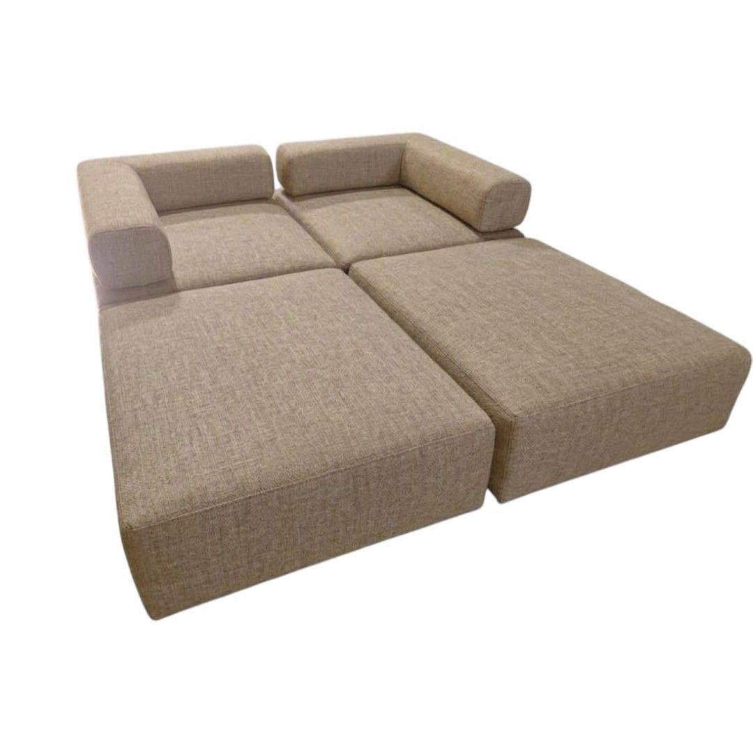 SOFA CAMA ARKOS DOS CUERPOS EN LINO BEIGE-2