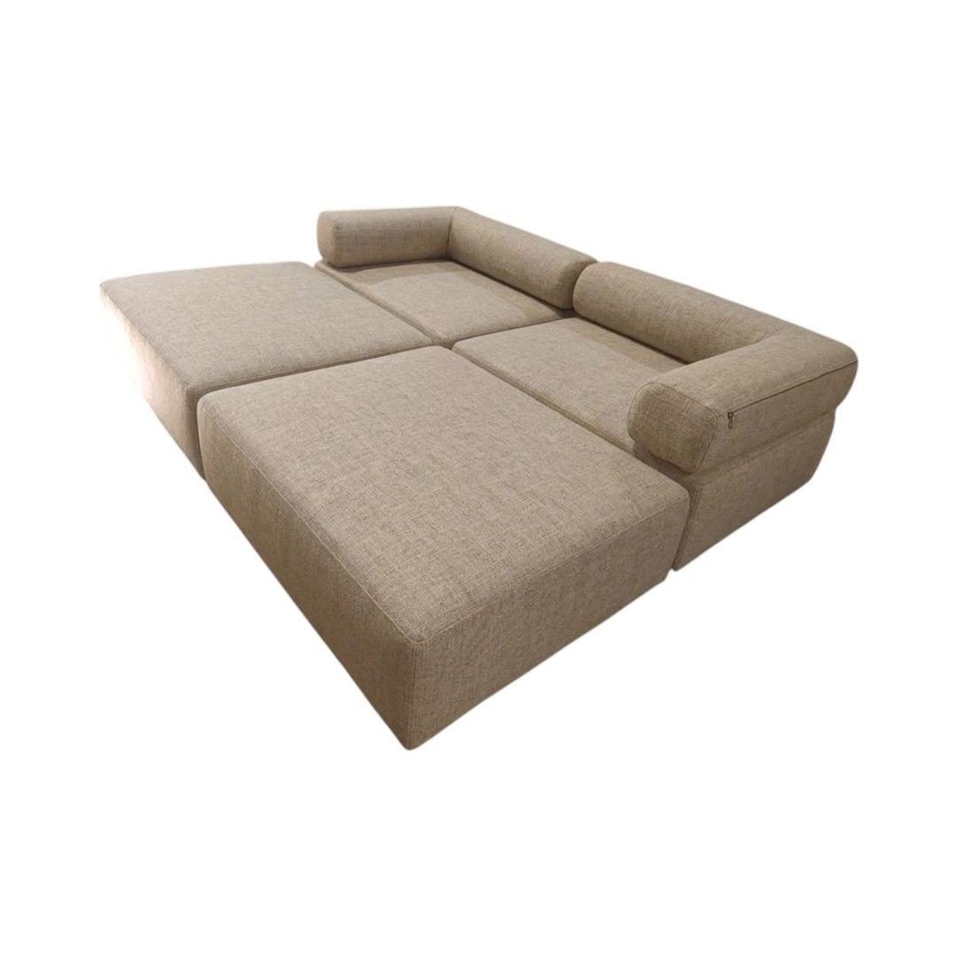 SOFA CAMA ARKOS DOS CUERPOS EN LINO BEIGE-3