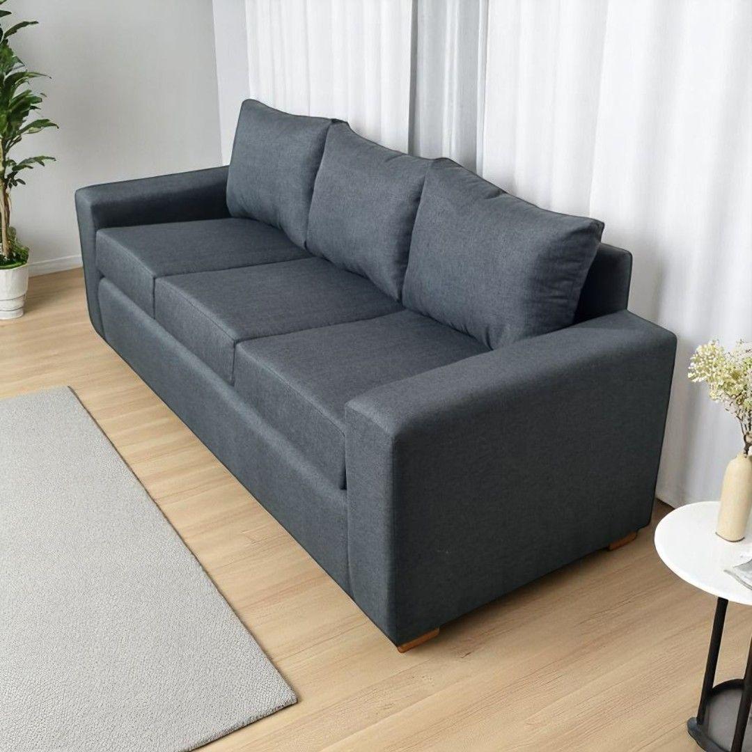 SOFA STEFANNY LINO GRIS OSCURO-5