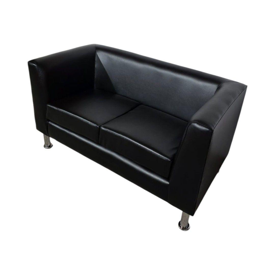 SOFA CARIBE ECOCUERO NEGRO-4