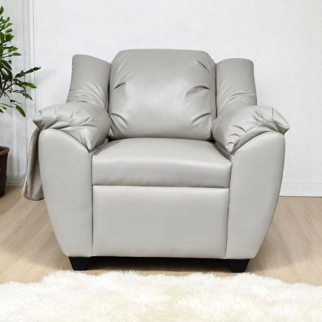 SOFA BRASIL UN CUERPO ECOCUERO BEIGE PP-3