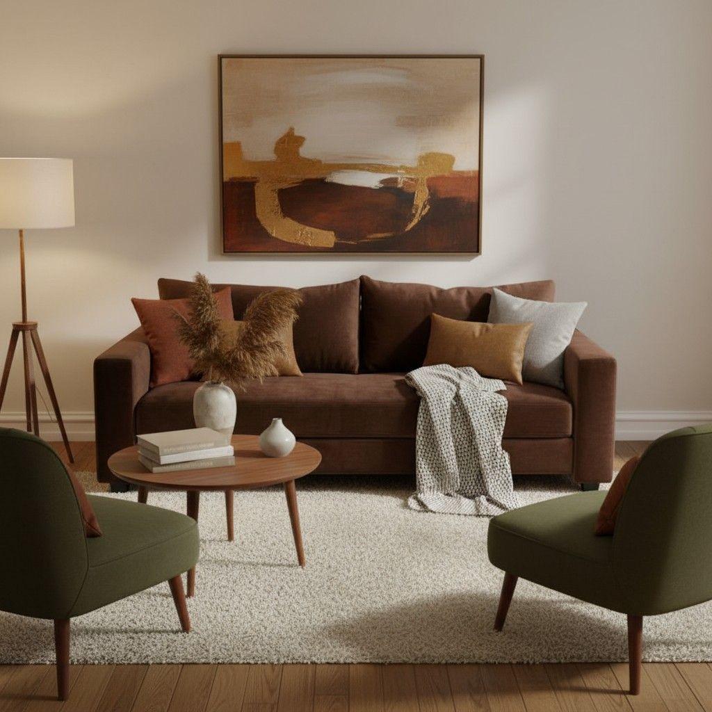 SOFA CAMA MULTIFUNCIONAL FELPA CHOCOLATE-3