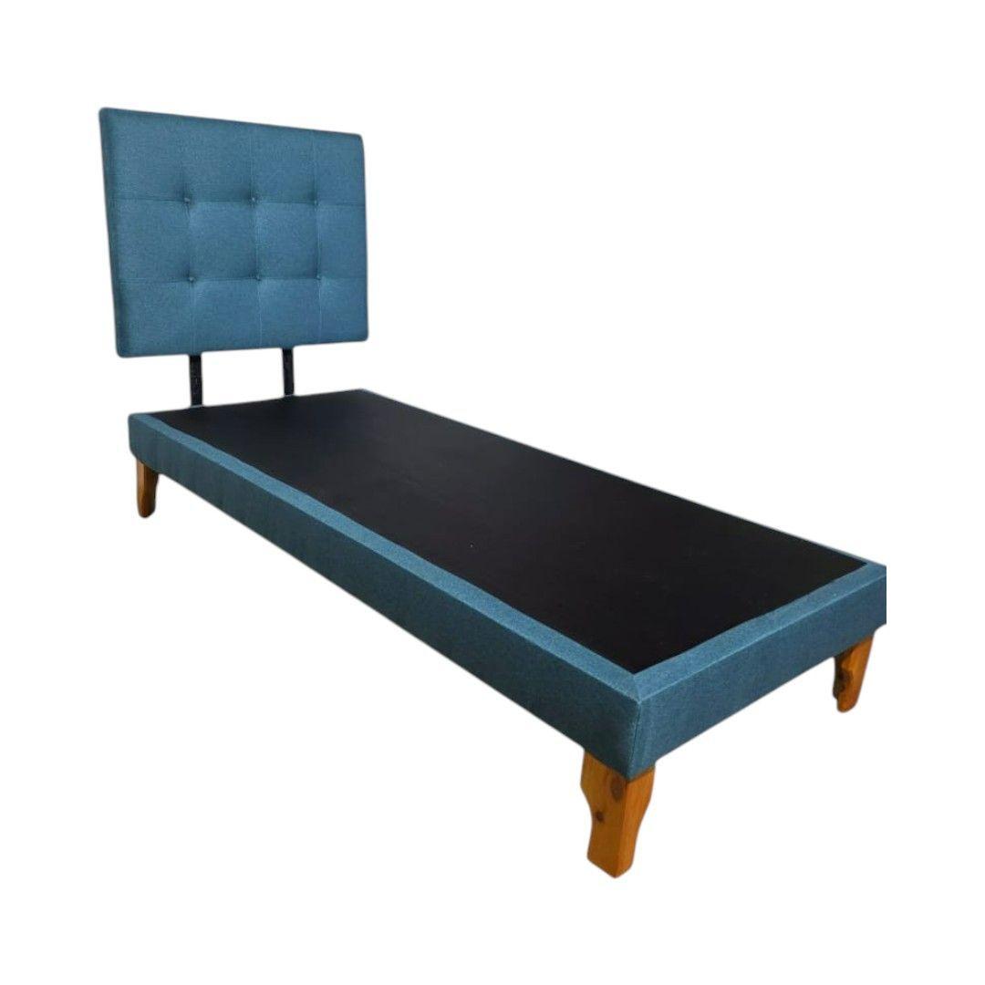 CAMA PLAZA Y MEDIA LINO AZUL-2