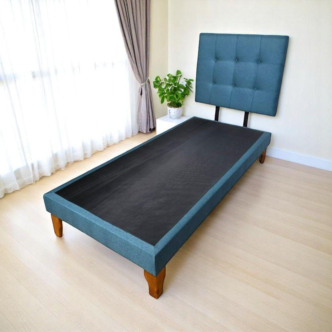 CAMA PLAZA Y MEDIA LINO AZUL-3
