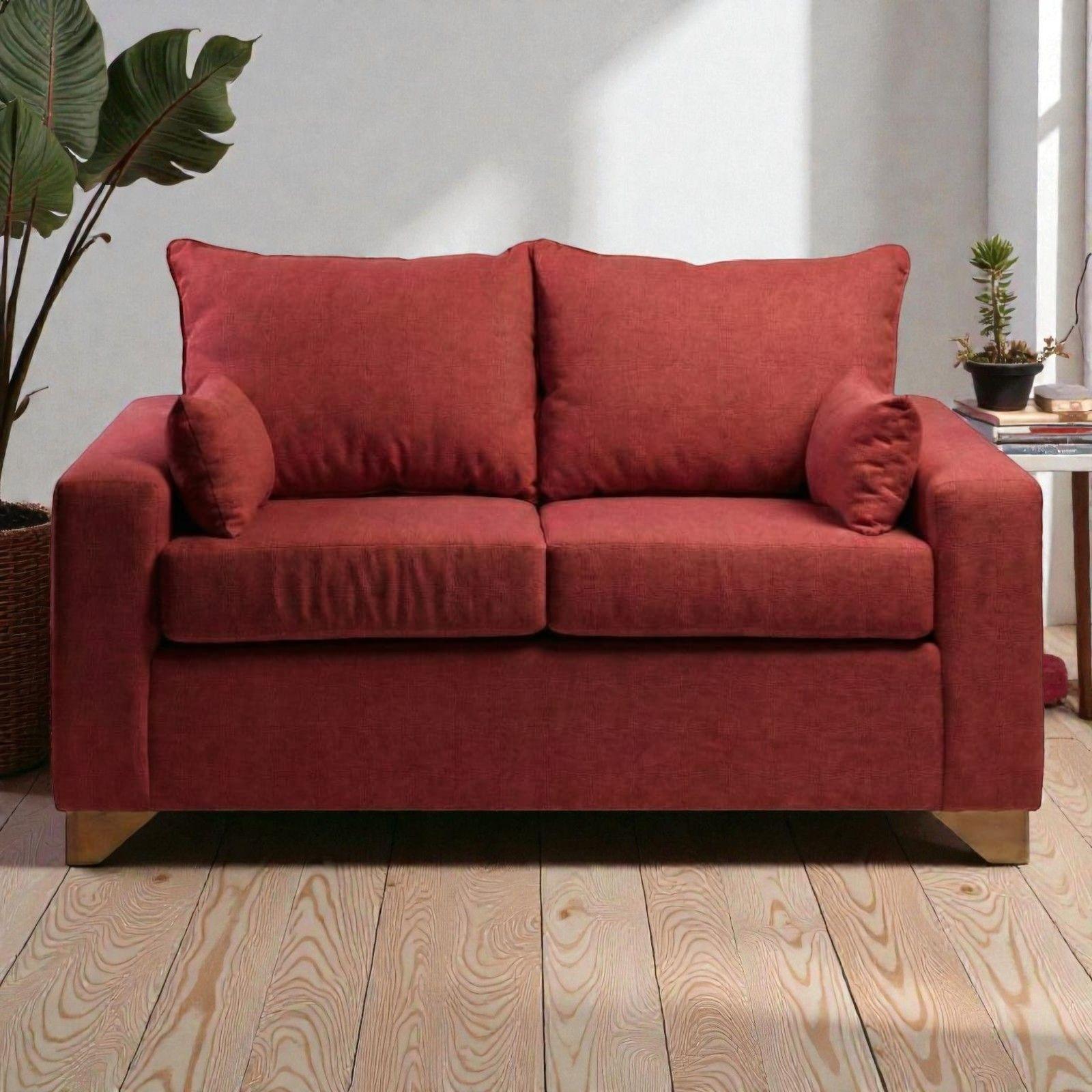 SOFA STEFANNY EN LINO ROJO-2