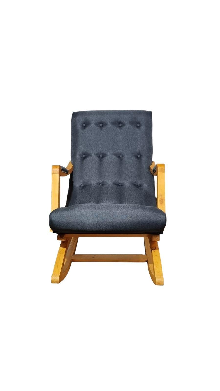 SILLA MECEDORA LINO GRIS OSCURO-4