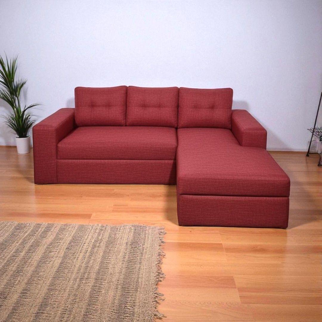 SOFA SECCIONAL KRISTINA LINO ROJO DIVAN DERECHO-3