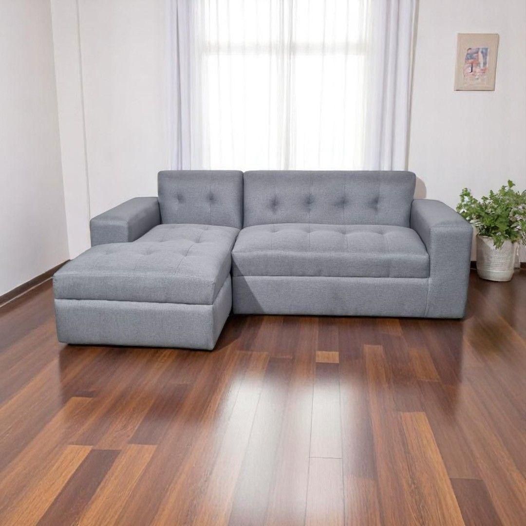 SECCIONAL DIVAN IZQUIERDO LINO GRIS CLARO-4